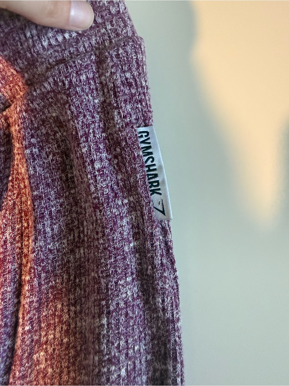Gymshark women’s Heathered Purple Leggings